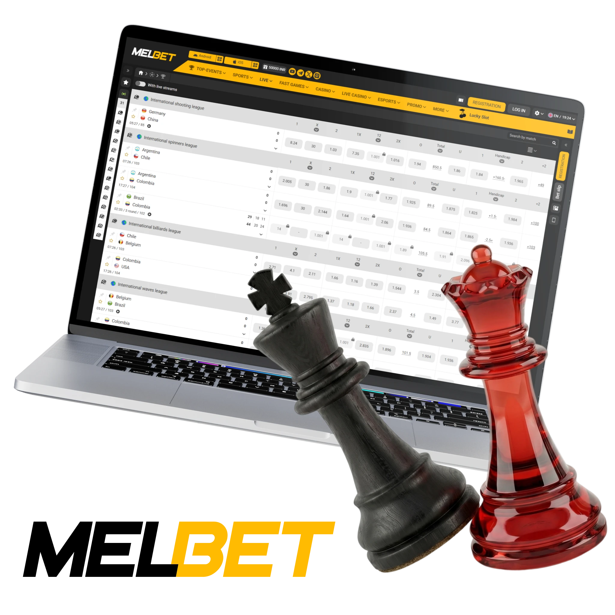 Betting Site for Chess in India - Melbet.