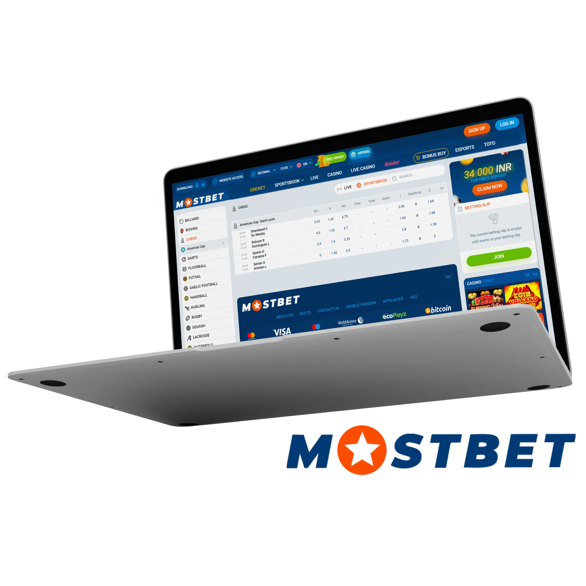 Enjoy a comprehensive and rewarding wagering experience with Mostbet.