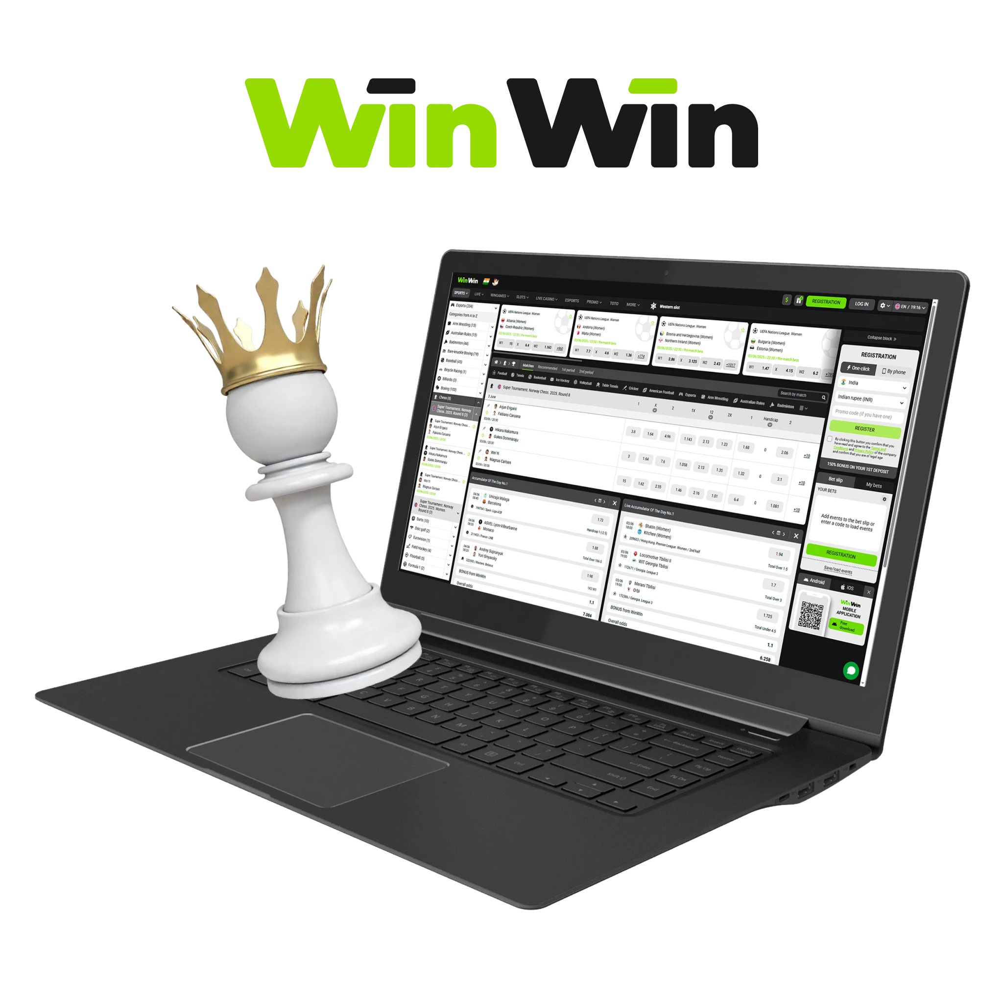 Betting Site for Chess in India — WinWin.