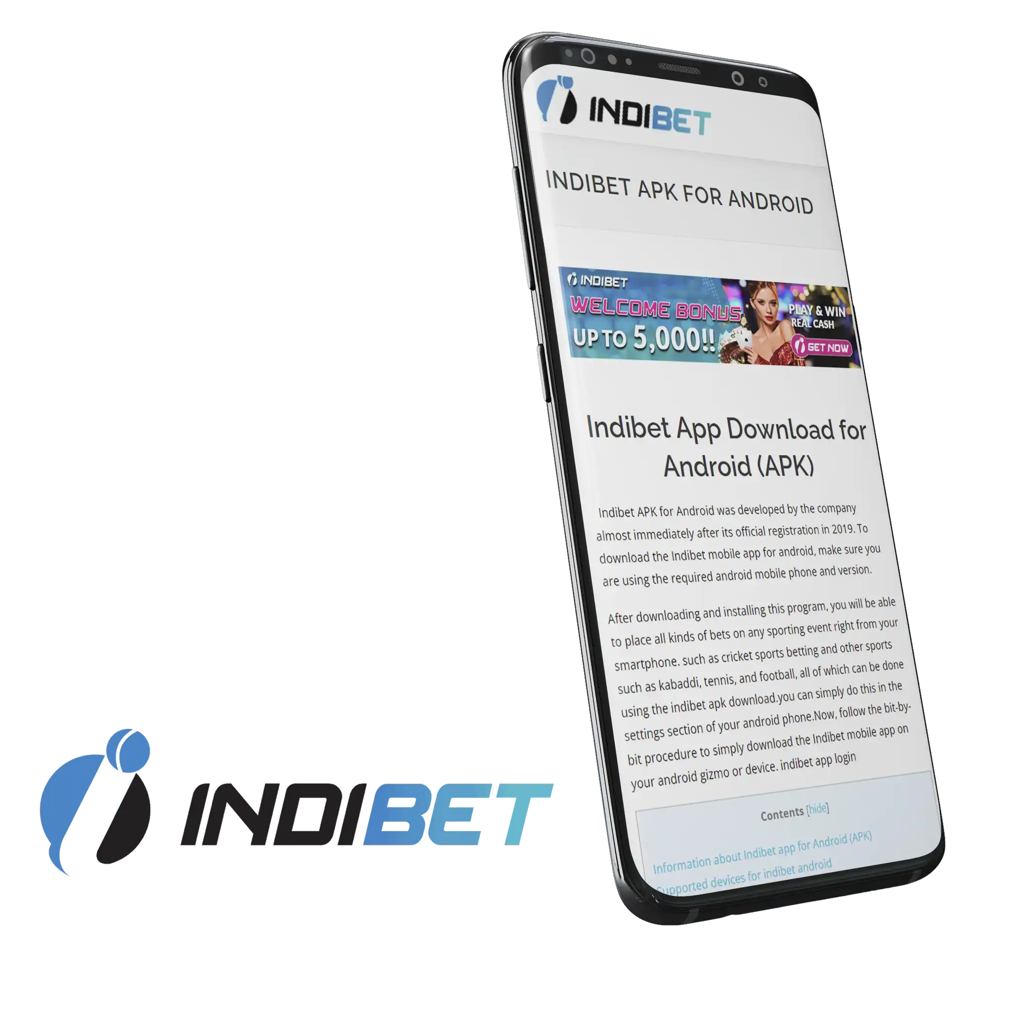You may start a spectacular online betting journey by downloading the incredible Indibet mobile app.