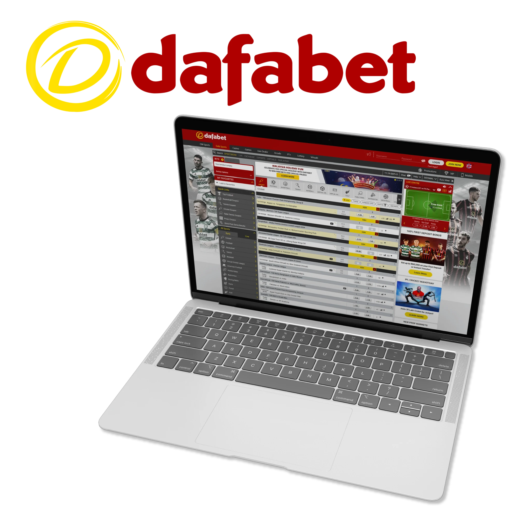 If you are ready to bet on cricket and win regularly, you should go through the registration process at Dafabet right now.