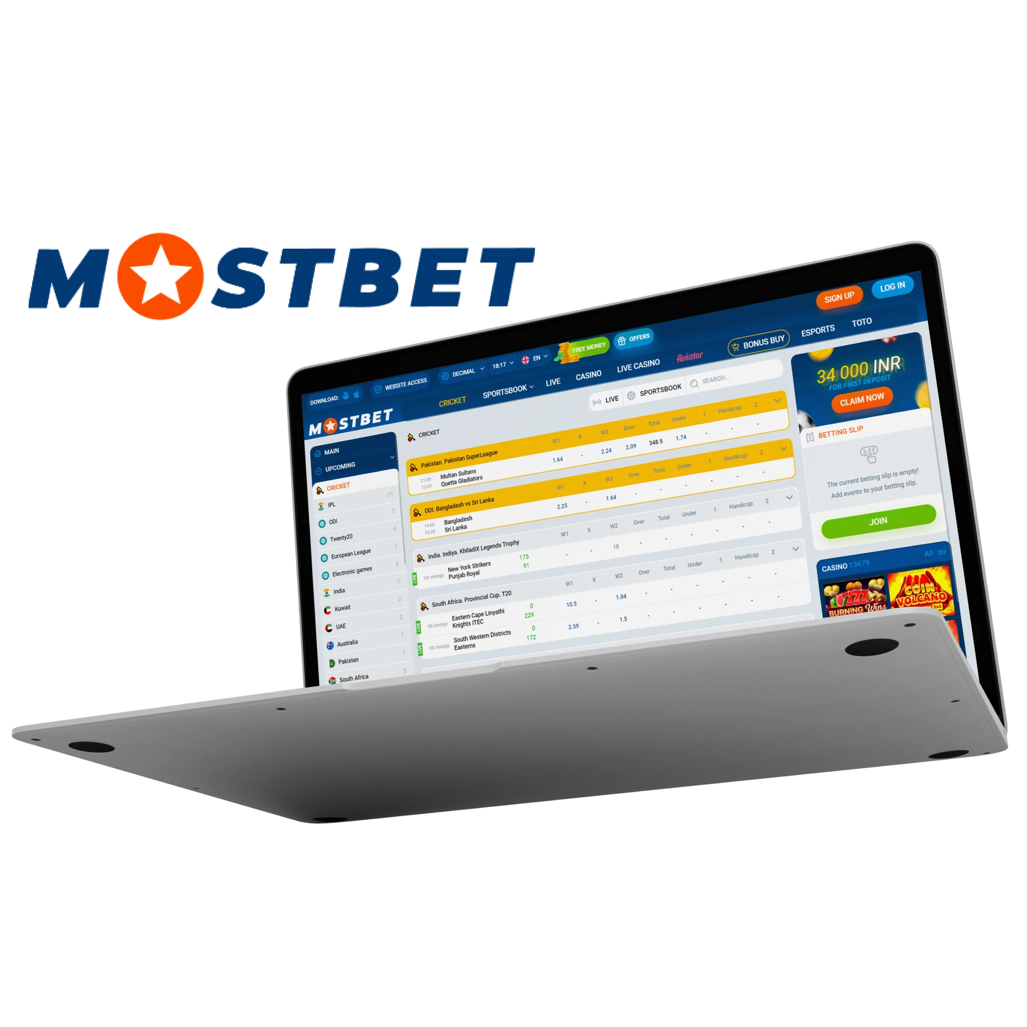 Mostbet site is an excellent option for cricket fans.