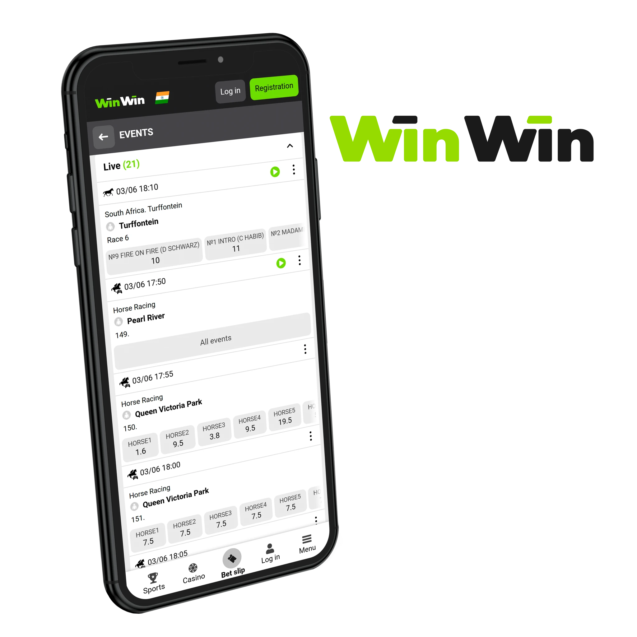 Horse Racing Betting Mobile App in India — WinWin.