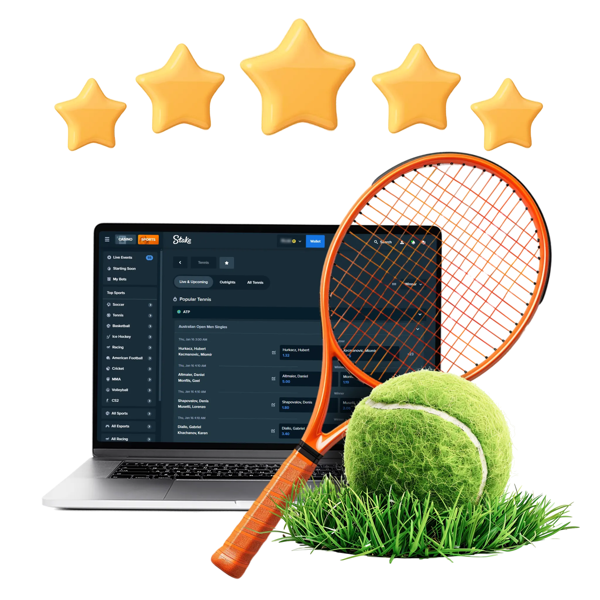 Tennis Betting Sites