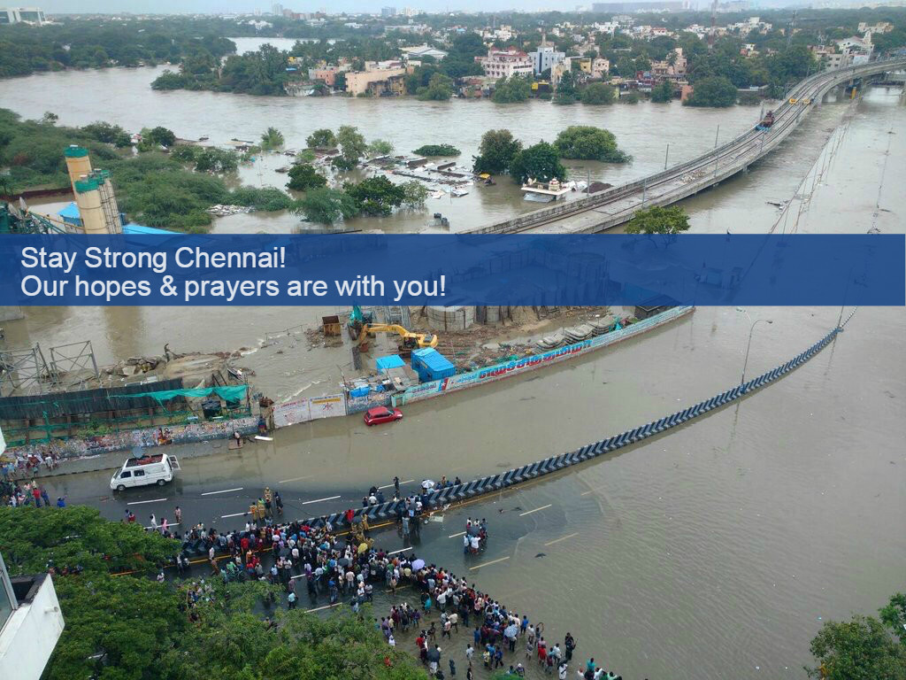 Indian sports community prays for Chennai flood victims