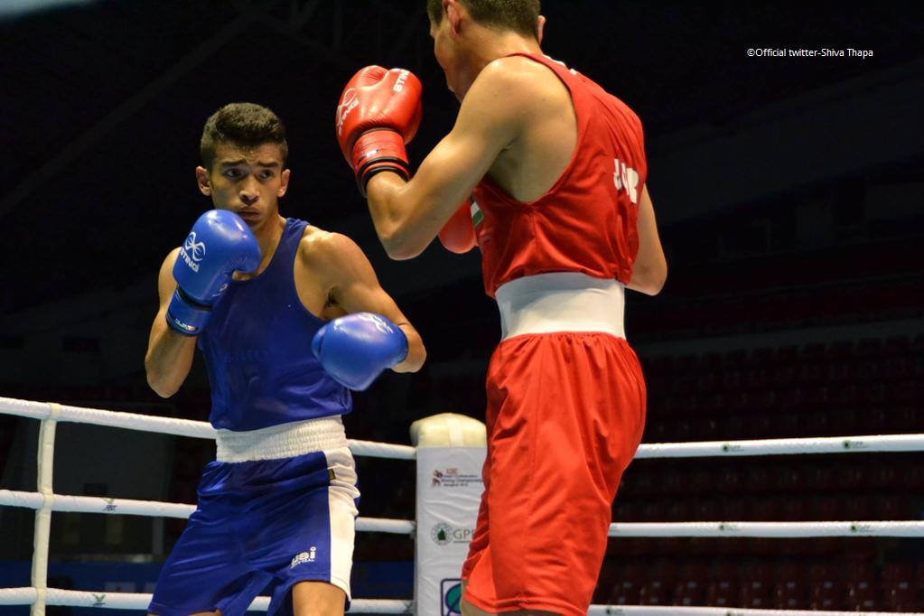 Thapa loses battle for Olympic quota at the 2015 AIBA World Boxing Championships