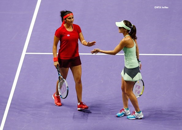 Mirza-Hingis pair enters semis of WTA season-ender