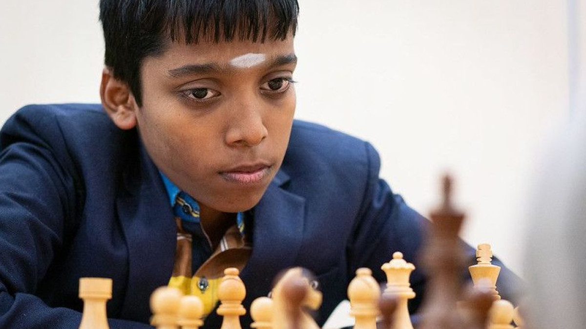 16-year-old R Praggnanandhaa creates history, beats Magnus Carlsen at Airthings Masters