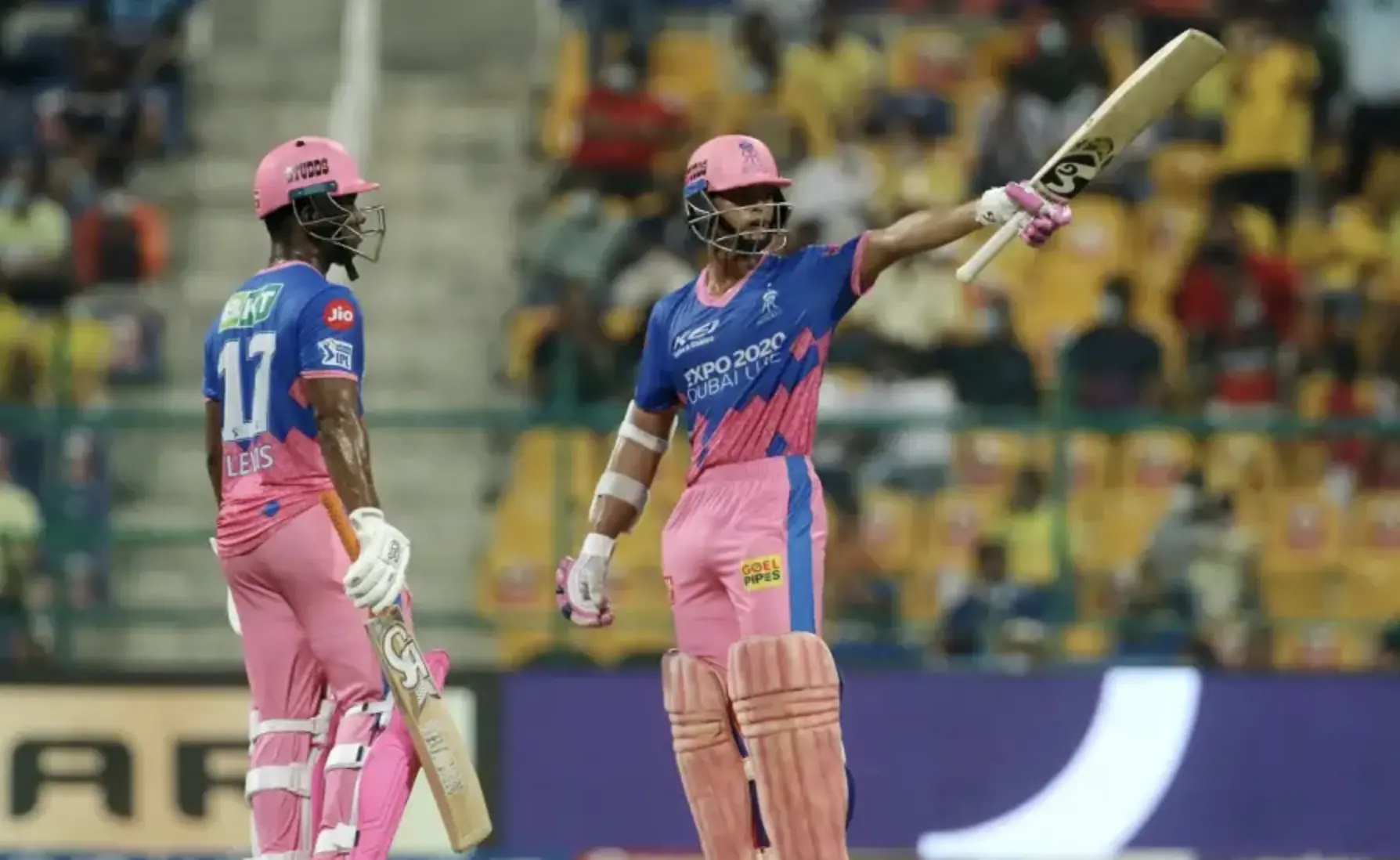 Rajasthan Royals defeated Chennai Super Kings by 7 wickets.