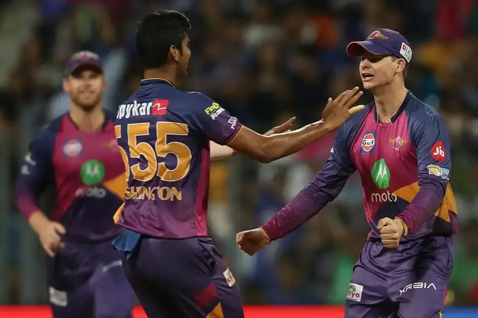 Rising Pune Supergiants defeats Mumbai Indians by 20 runs.
