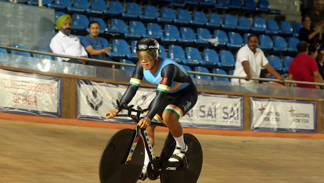 Asian Track Cycling Championships | Ronaldo Singh wins India's first time trial medal