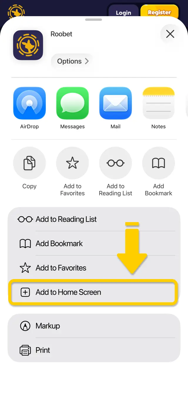 How to Add Roobet to iPhone and iPad.