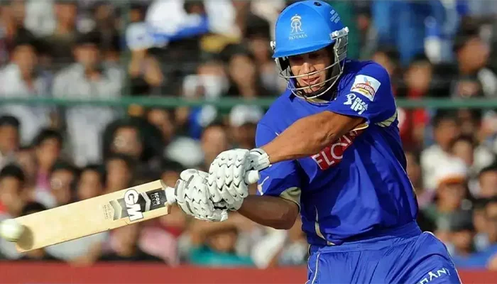 Ross Taylor during his playing days for the Rajasthan Royals.