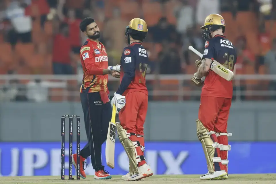Royal Challengers Bengaluru defeated Punjab Kings by 8 wickets.