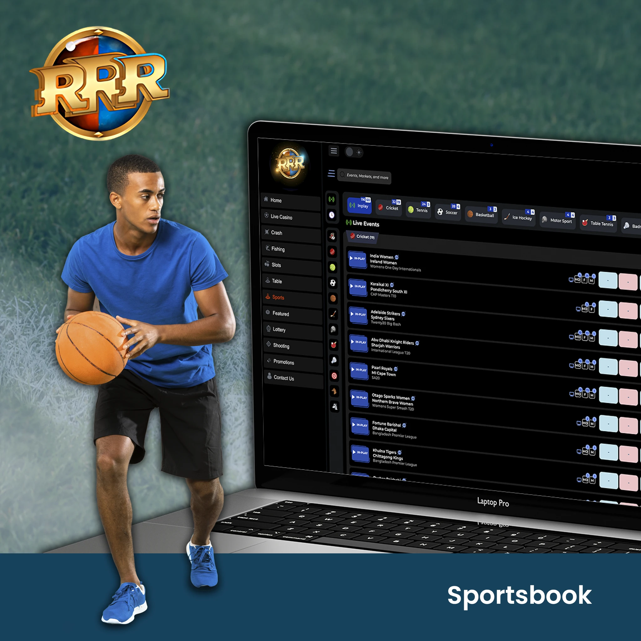 RRR Casino Sportsbook.