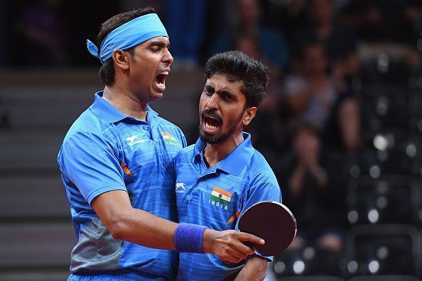 Asian Table Tennis Championship | Indian men's doubles pairs ousted in semis, settle for bronze 