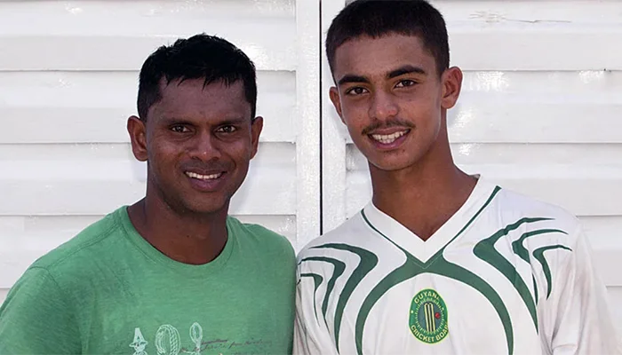 Shivnarine Chanderpaul and Tagenarine Chanderpaul.