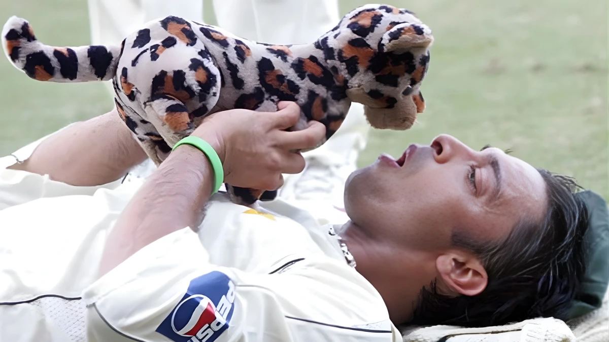 Shoaib Akhtars last Test match on December 8, 2007.