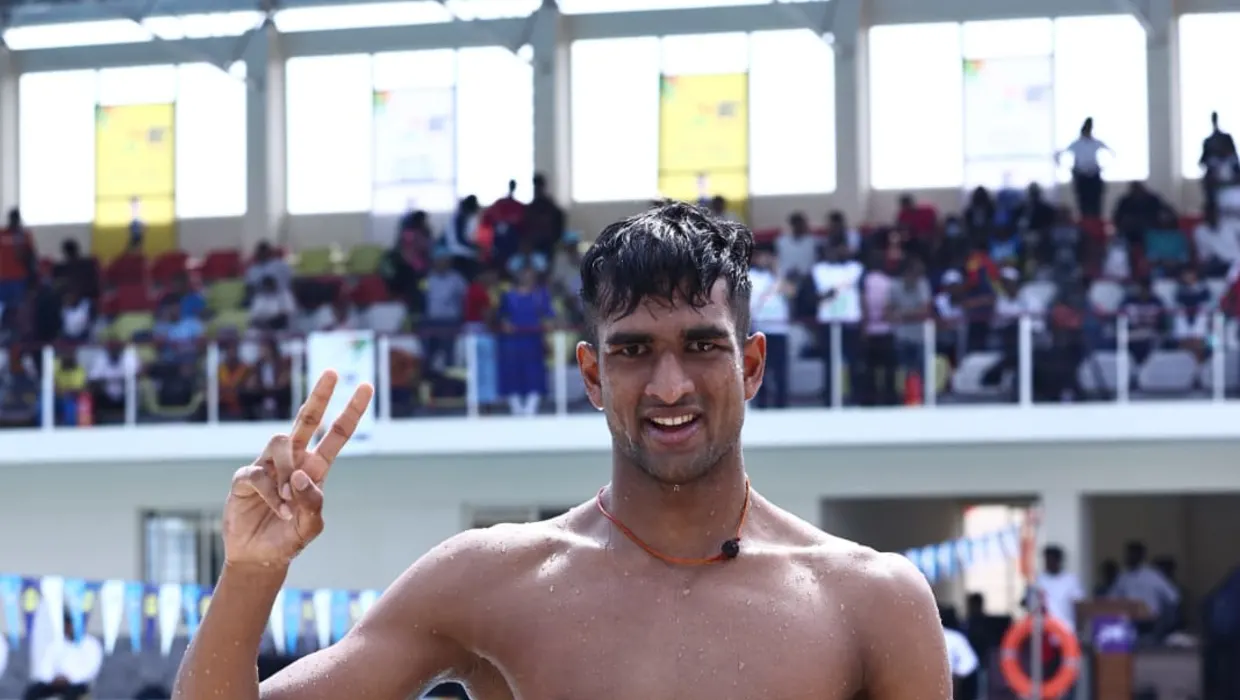 Khelo India University Games | Swimmer Siva Sridhar finishes with most individual medals