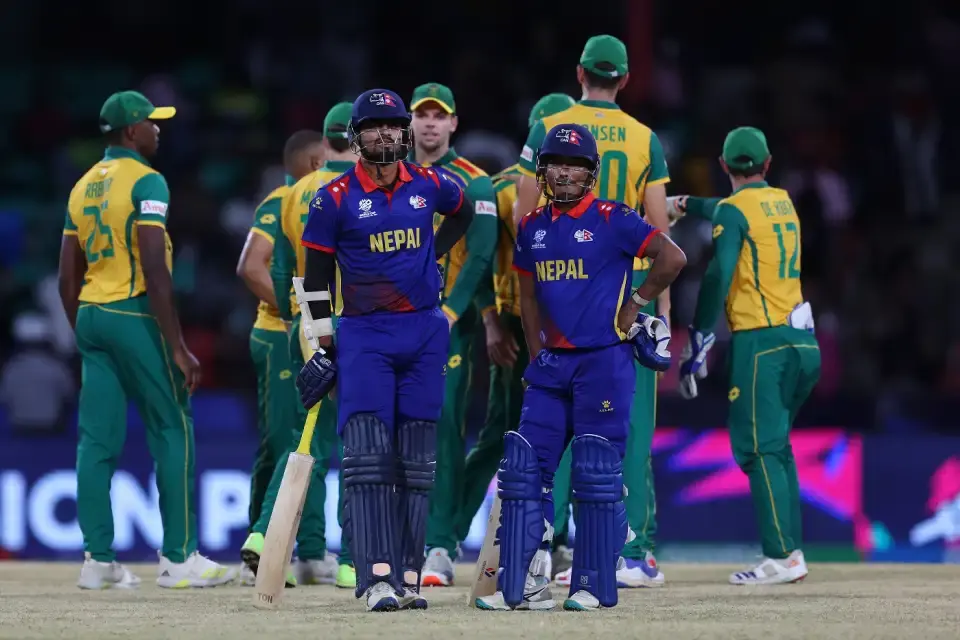 South Africa defeated Nepal by 1 run.