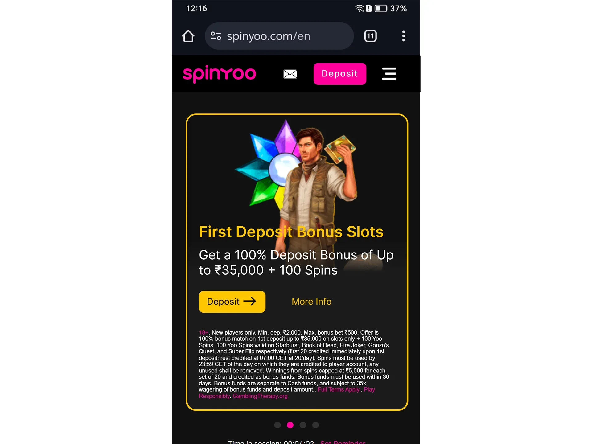 Now you can start using Spinyoo on your device.