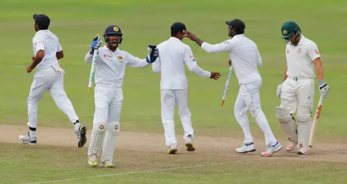 Sri Lanka defeated Australia by 106 runs.