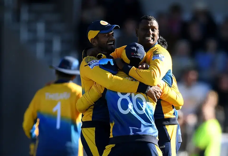 Sri Lanka defeated England by 20 runs.