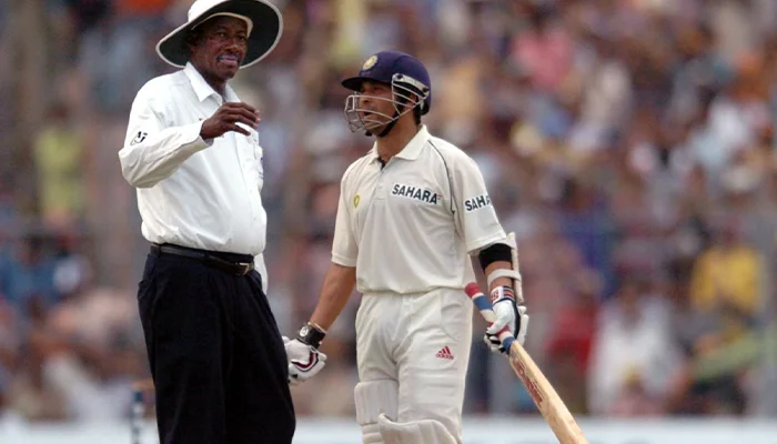 Steve Bucknor was the umpire who gave Sachin out wrongly the most number of times.