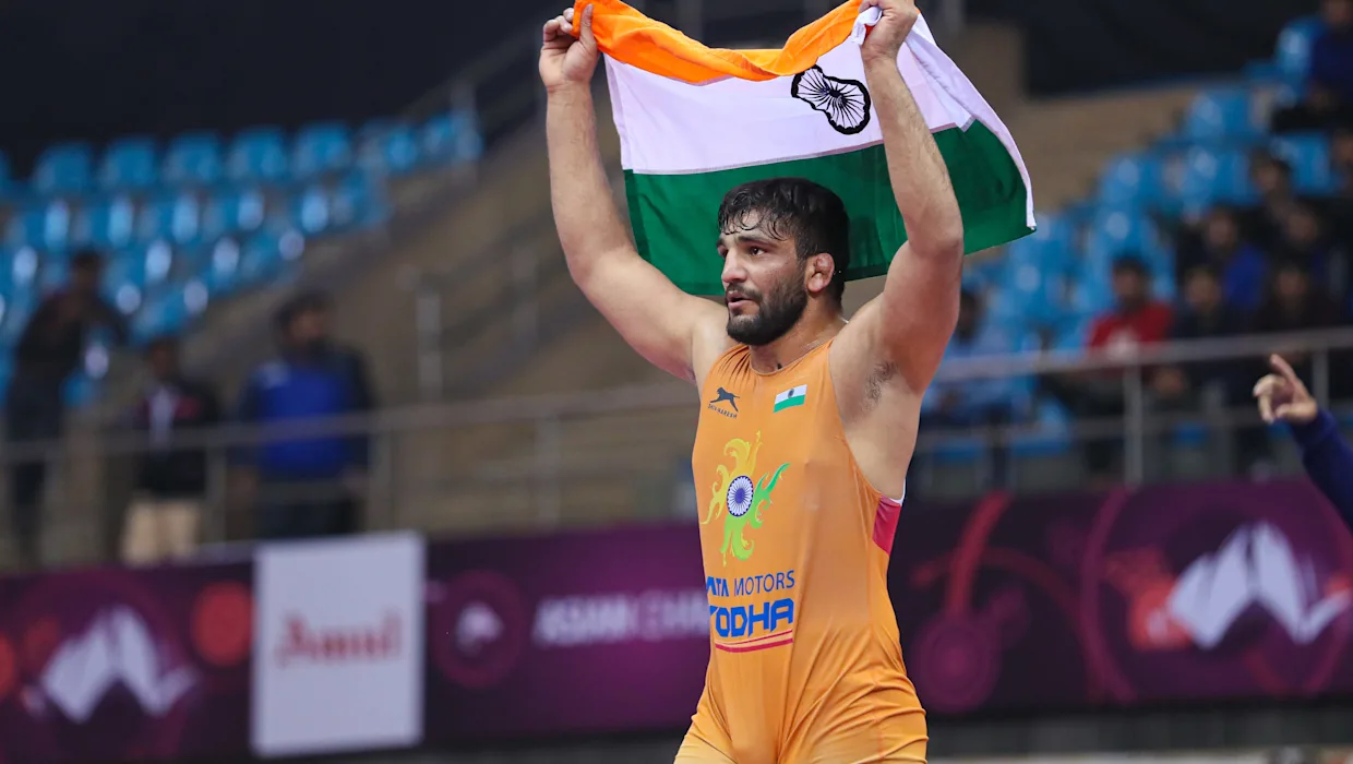 Asian Wrestling Championship 2022 | Indian wrestlers win three bronze medals in Greco-Roman