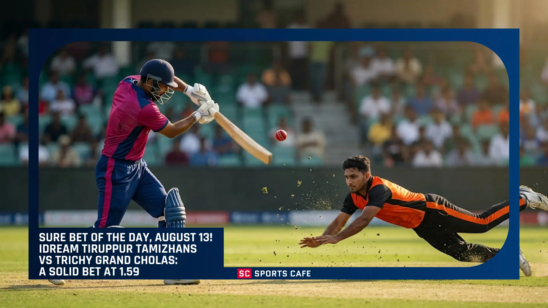 Sure Bet of the Day, August 13.