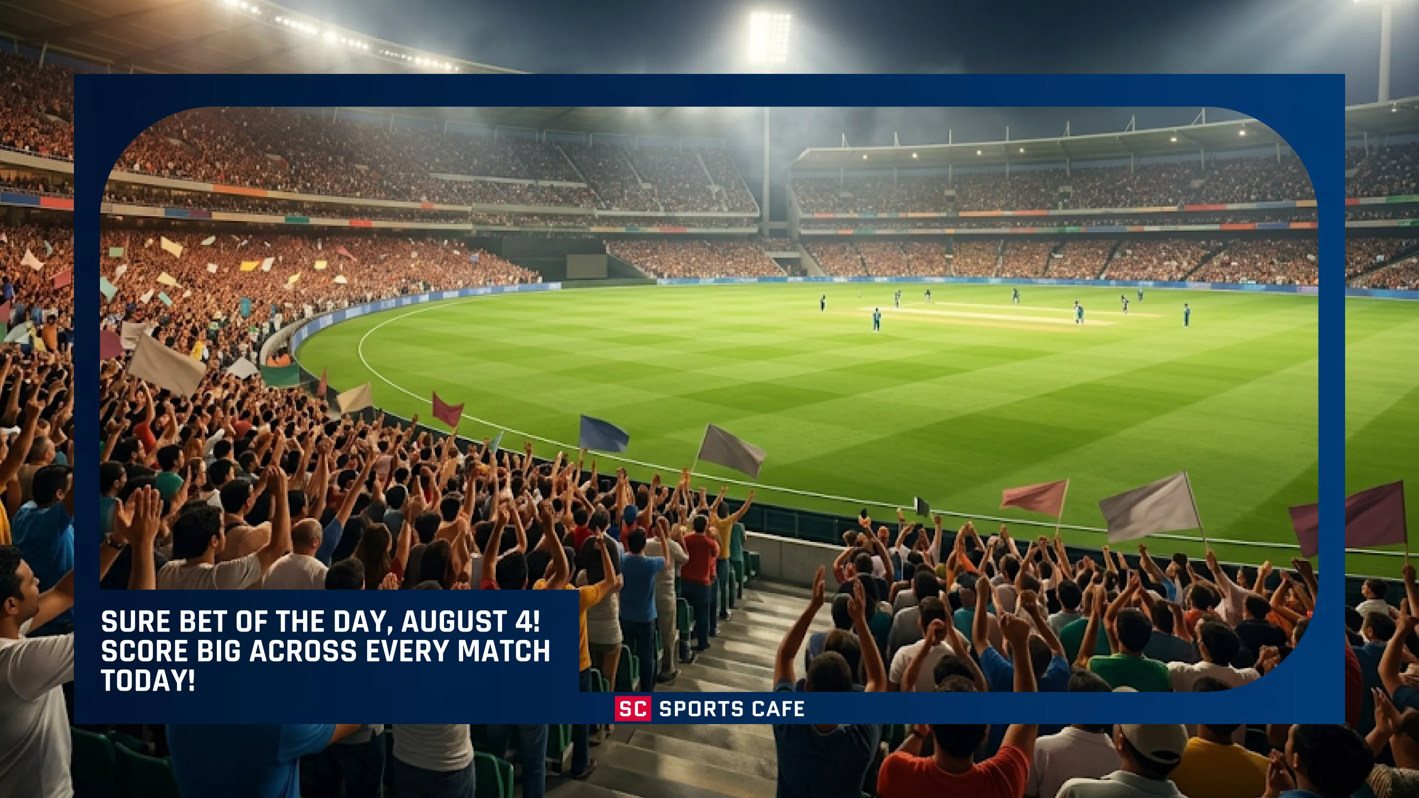 Sure Bet of the Day, August 4.
