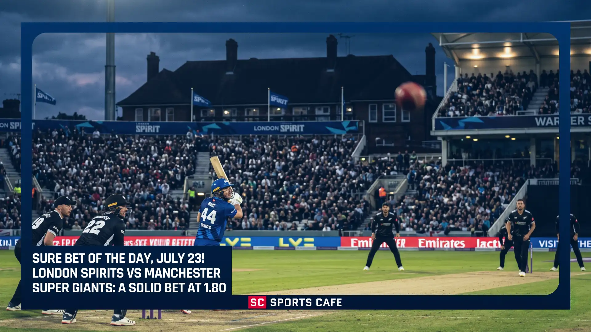 Sure Bet of the Day July 23.