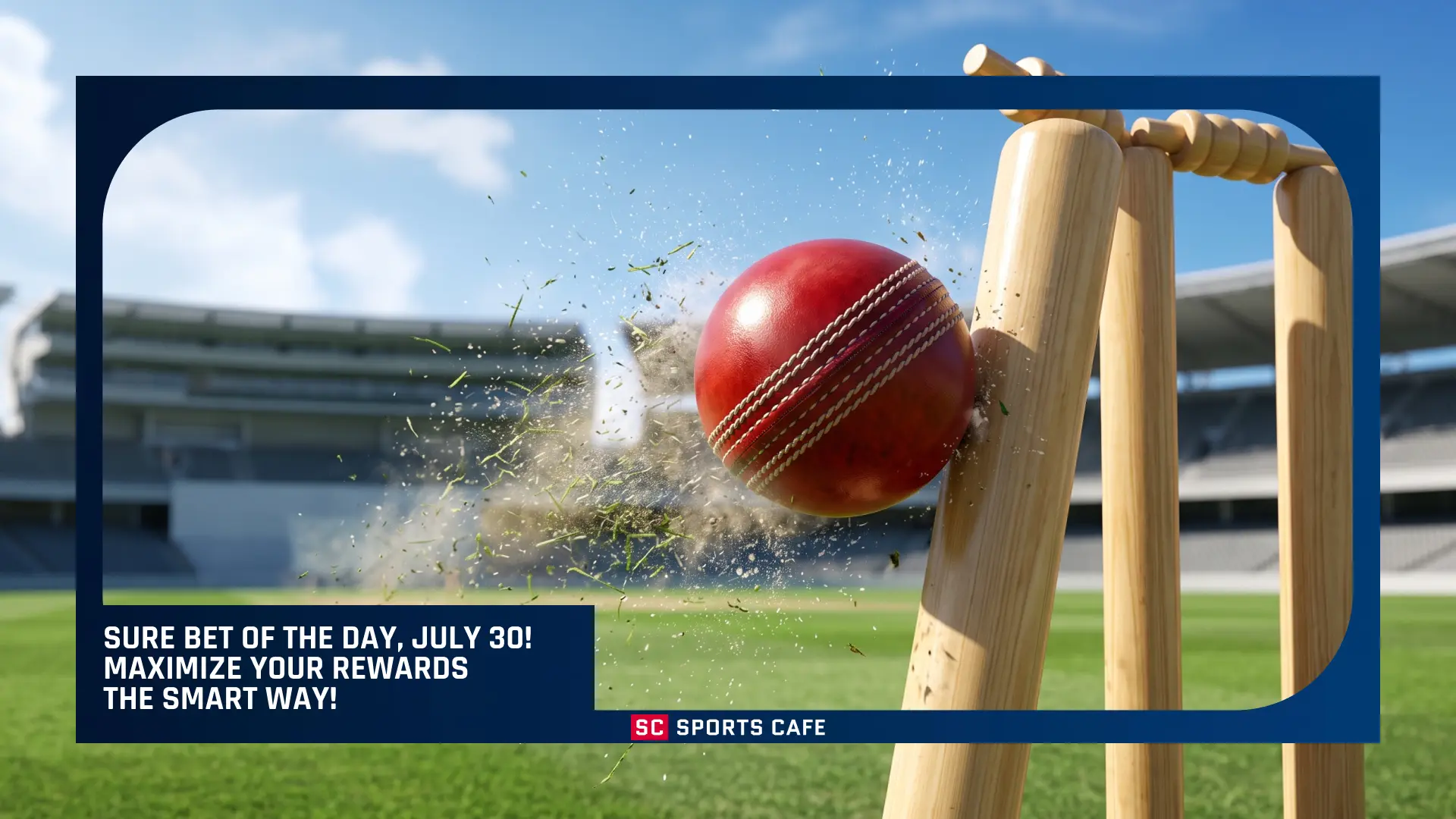 Sure Bet of the Day, July 30.