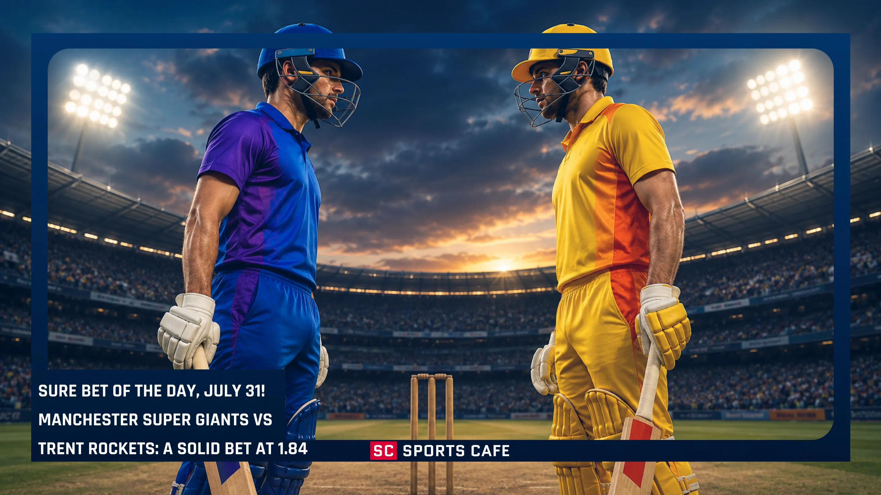 Sure Bet of the Day, July 31!