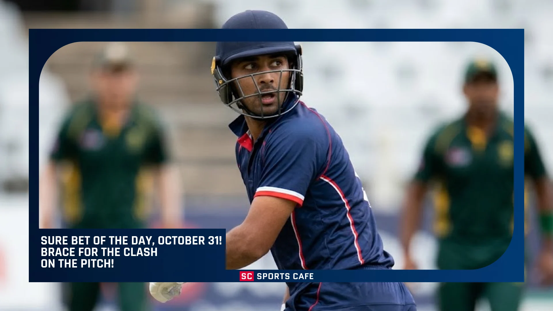 Sure Bet of the Day, October 31.
