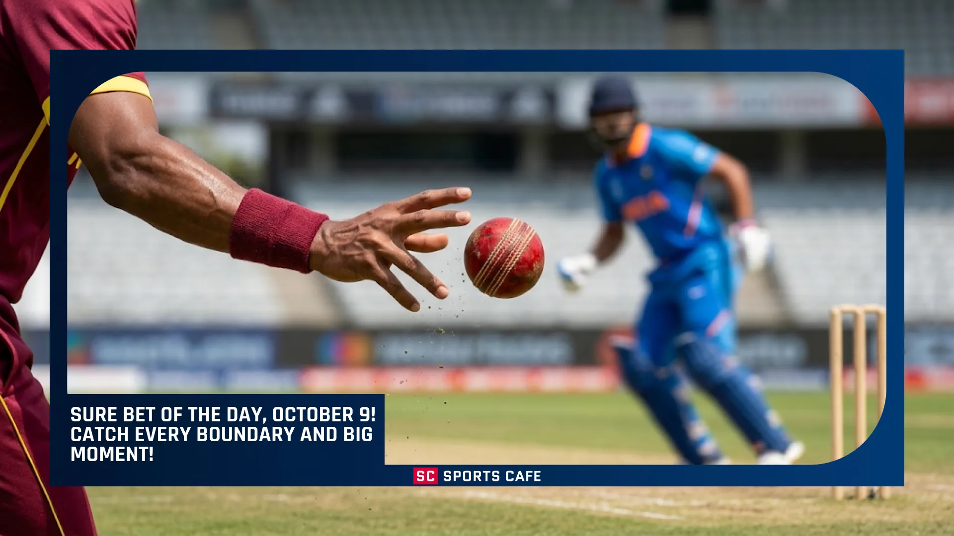 Sure Bet of the Day, October 9.