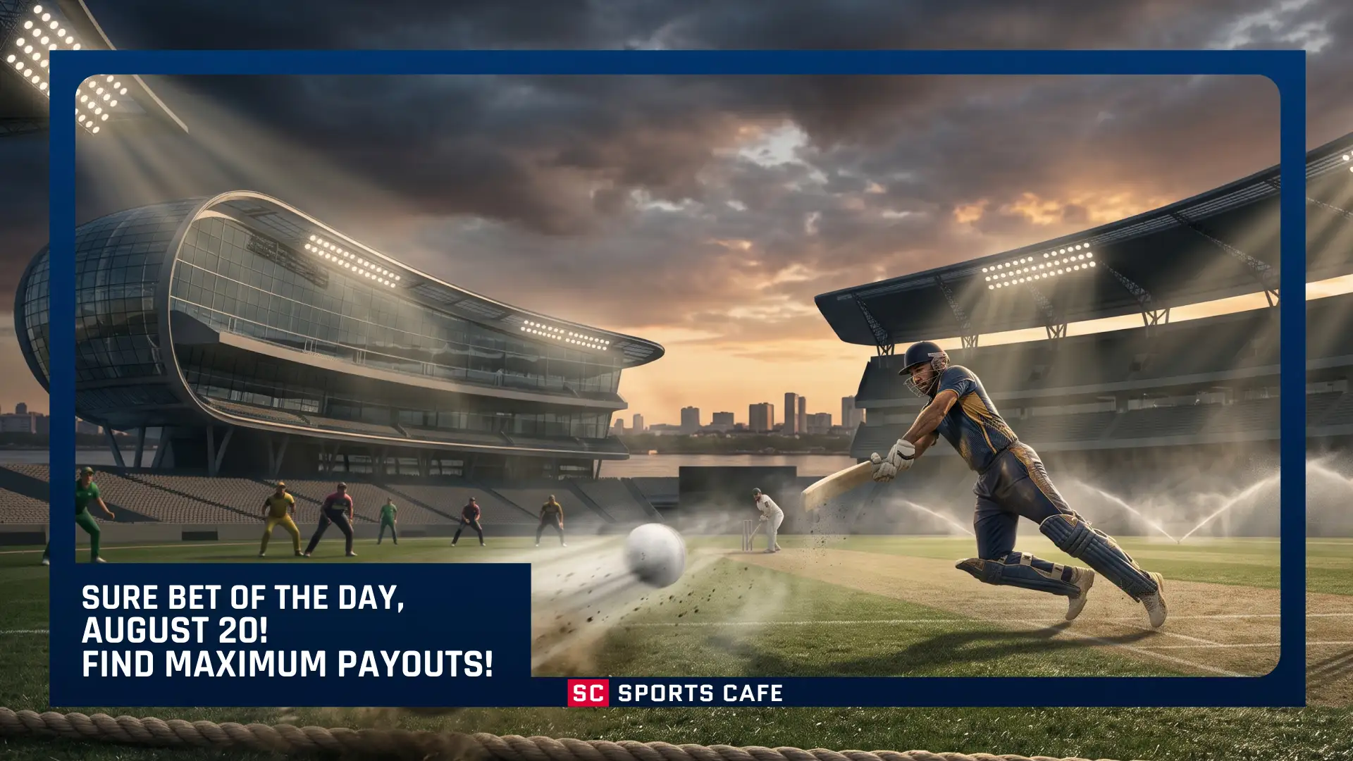 Sure Bet of the Day, August 20.