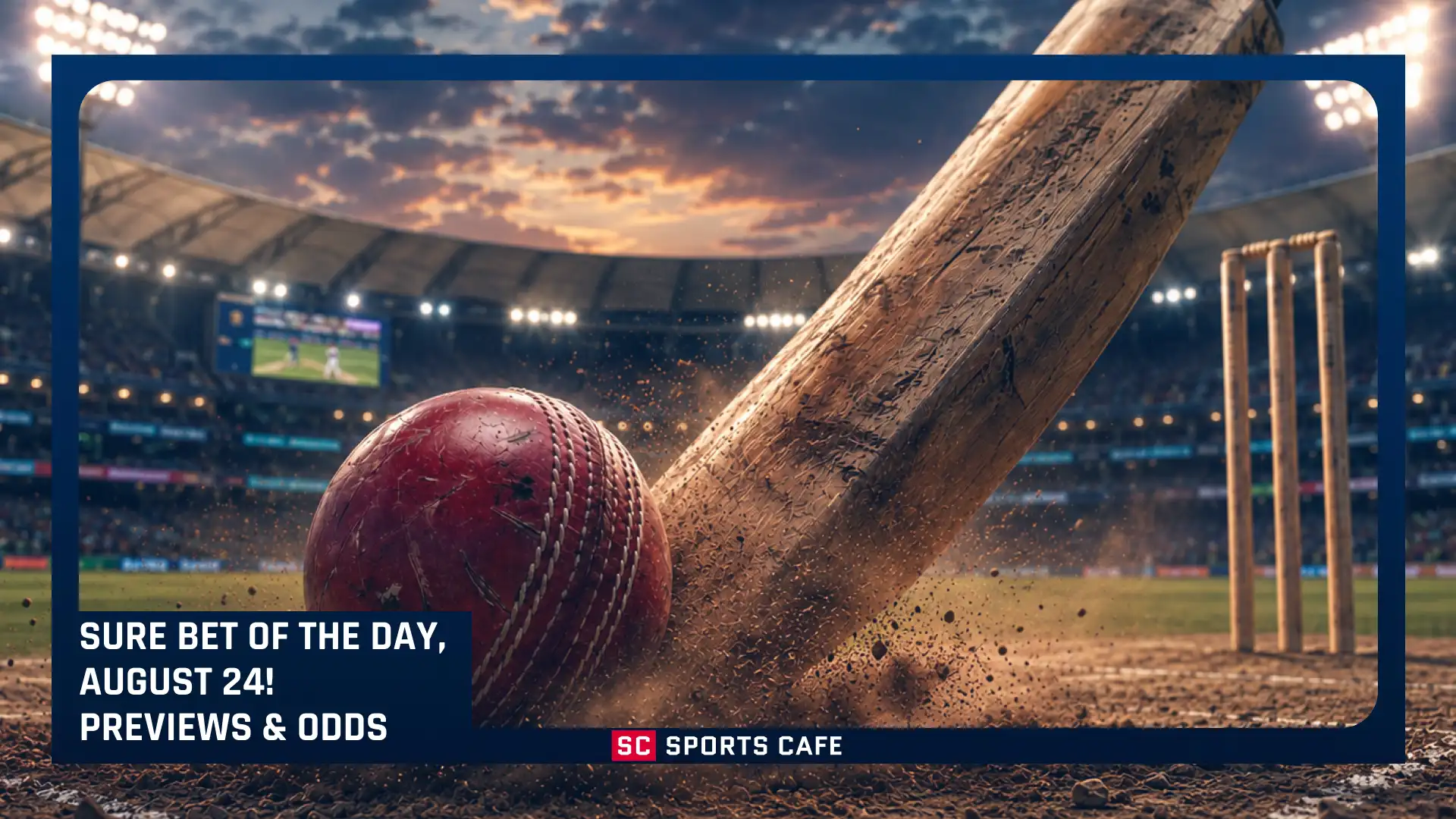 Sure Bet of the Day, August 24.