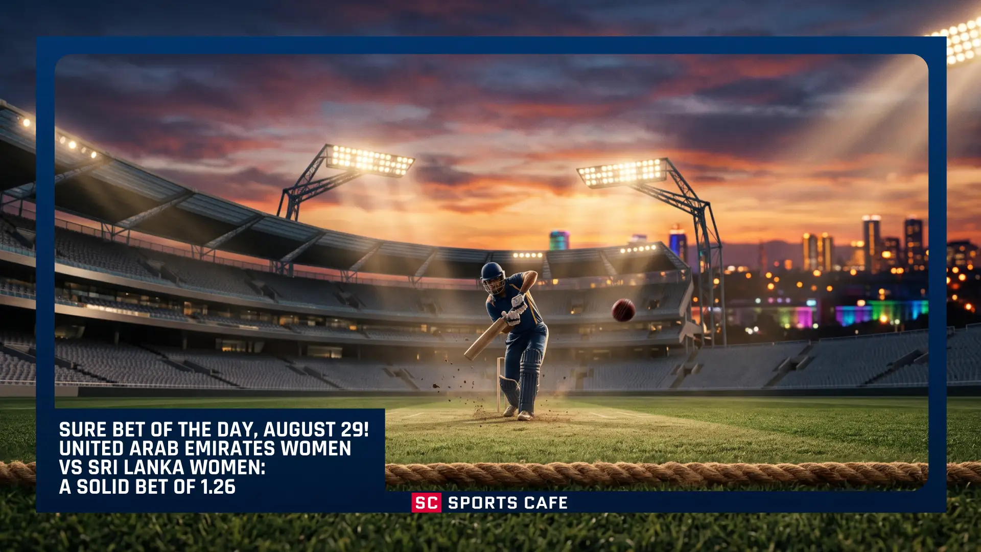 Sure Bet of the Day, August 29.