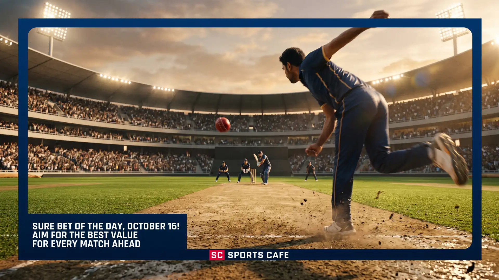 Sure Bet of the Day, October 16.