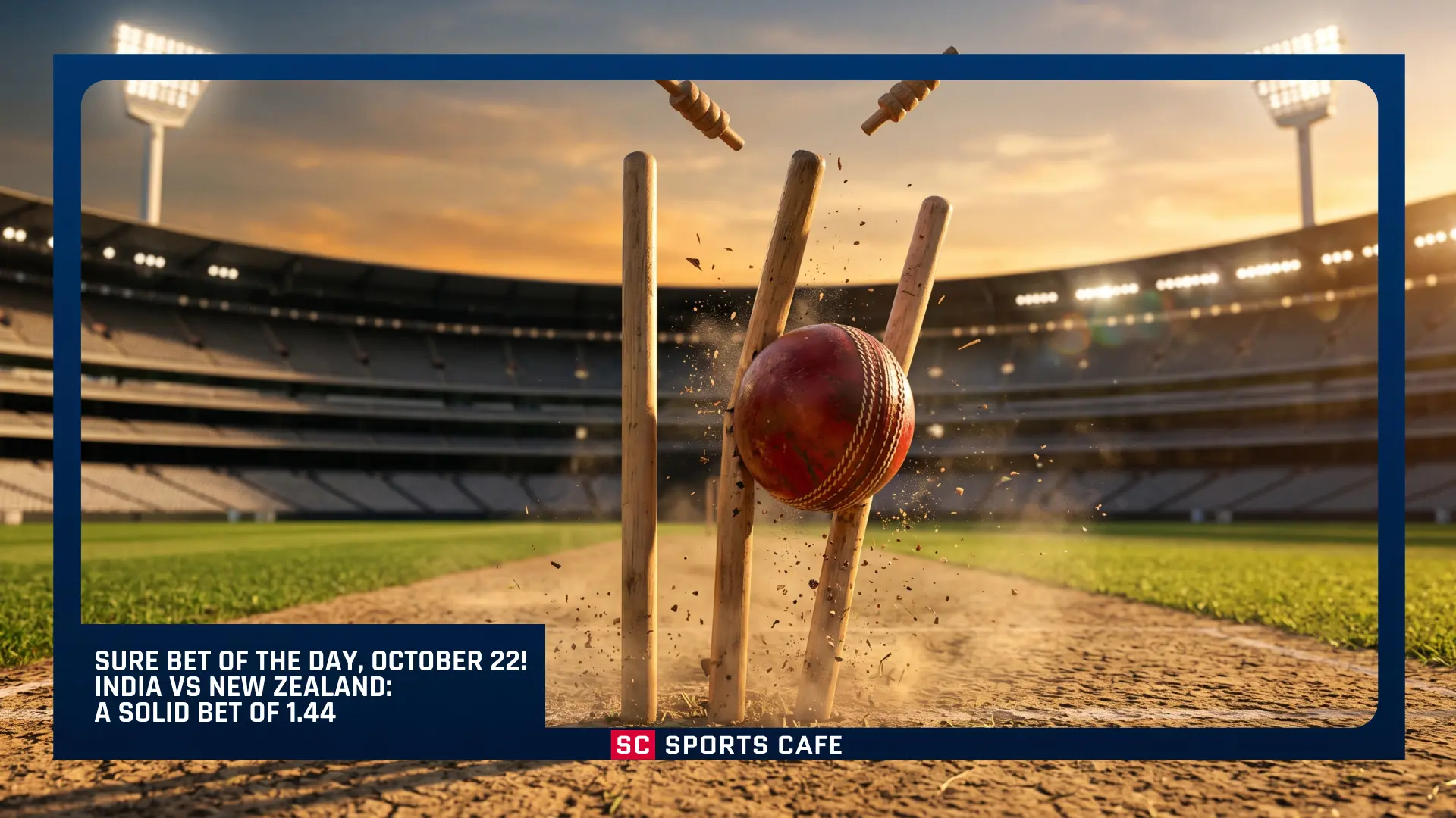 Sure Bet of the Day, October 22! India vs New Zealand at the 1st T20I | SportsCafe