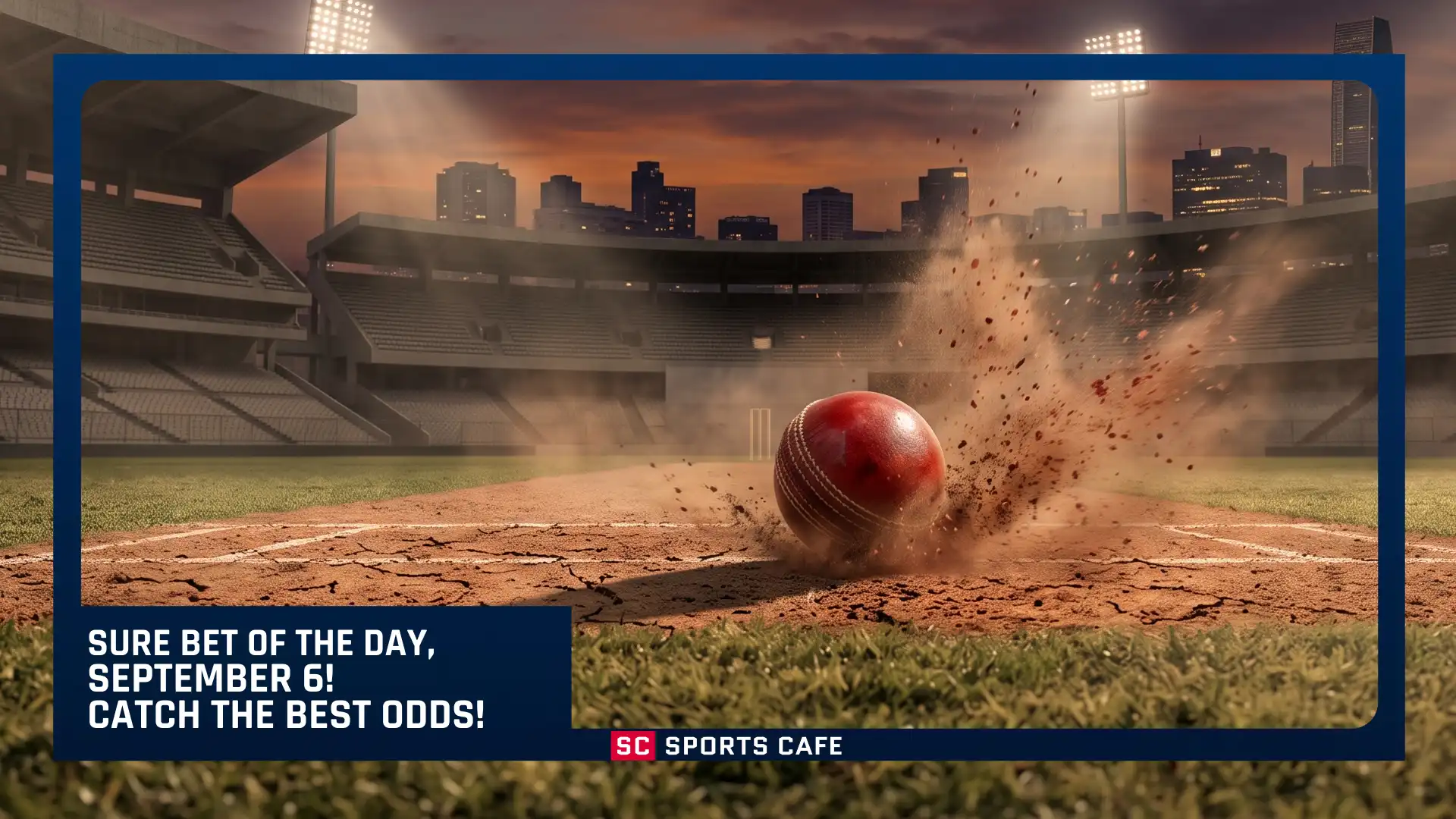 Sure Bet of the Day, September 6.