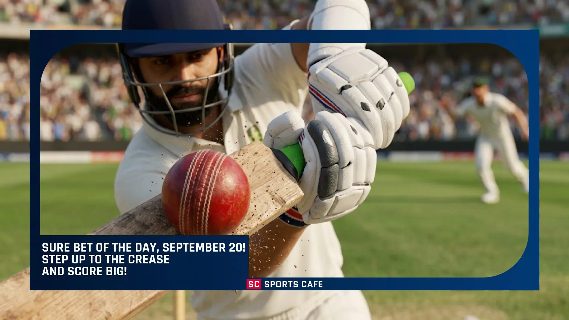 Sure Bet of the Day, September 20.