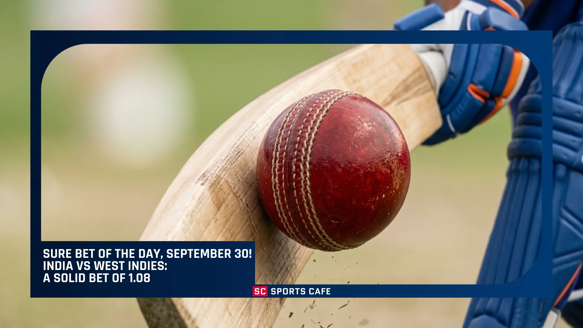 Sure Bet of the Day, September 30.