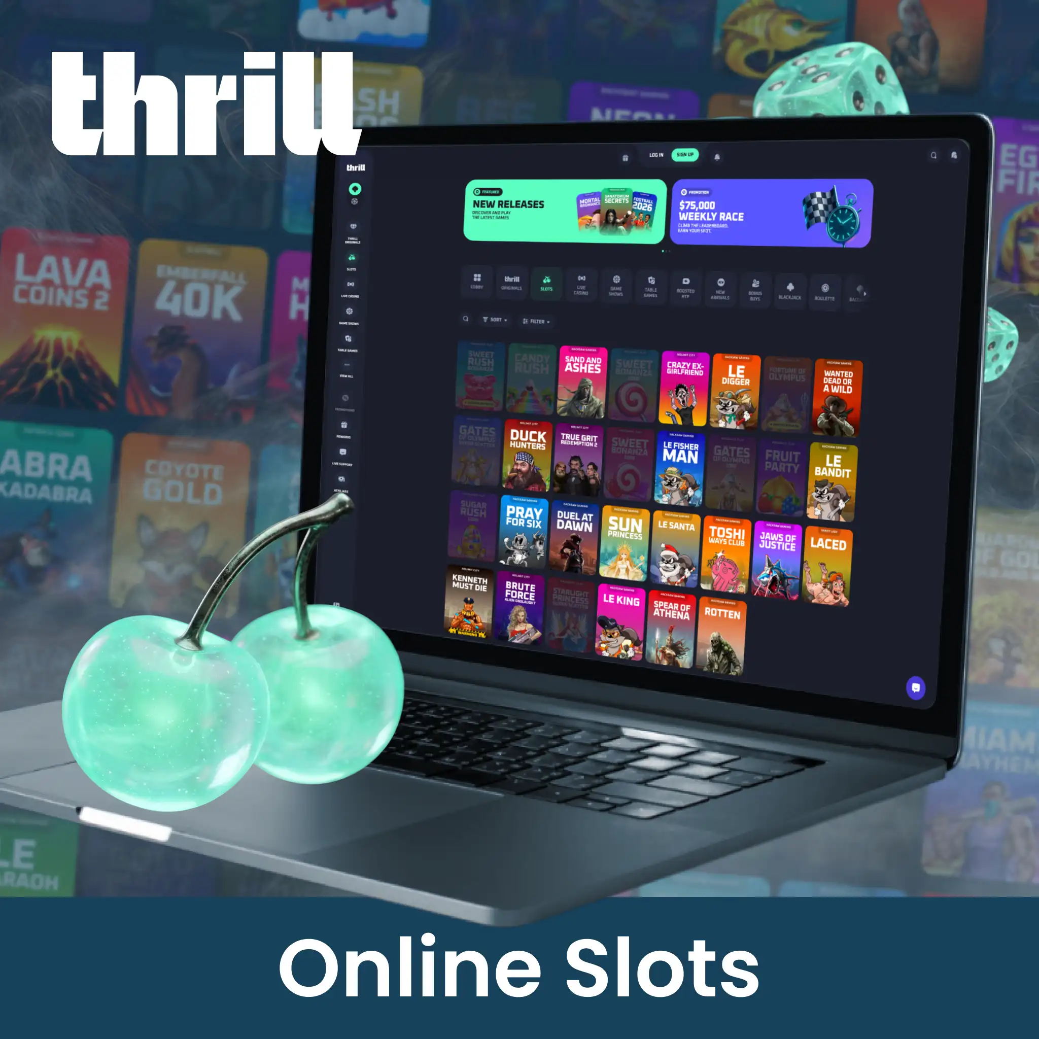 Thrill casino slots for India.