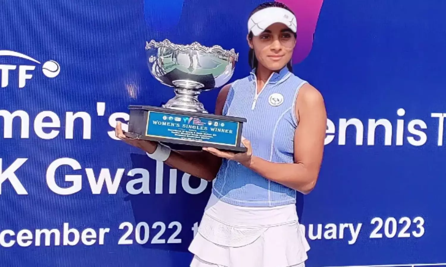 India's Vaidehi Chaudhari wins first ITF singles championship