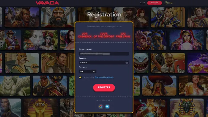 Vavada promocode vodič