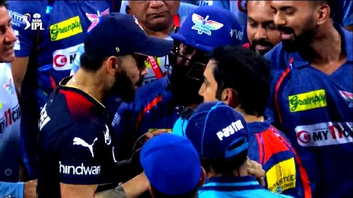 Virat Kohli was engaged in a Fight with Gautam Gambhir and Naveen-ul-Haq.