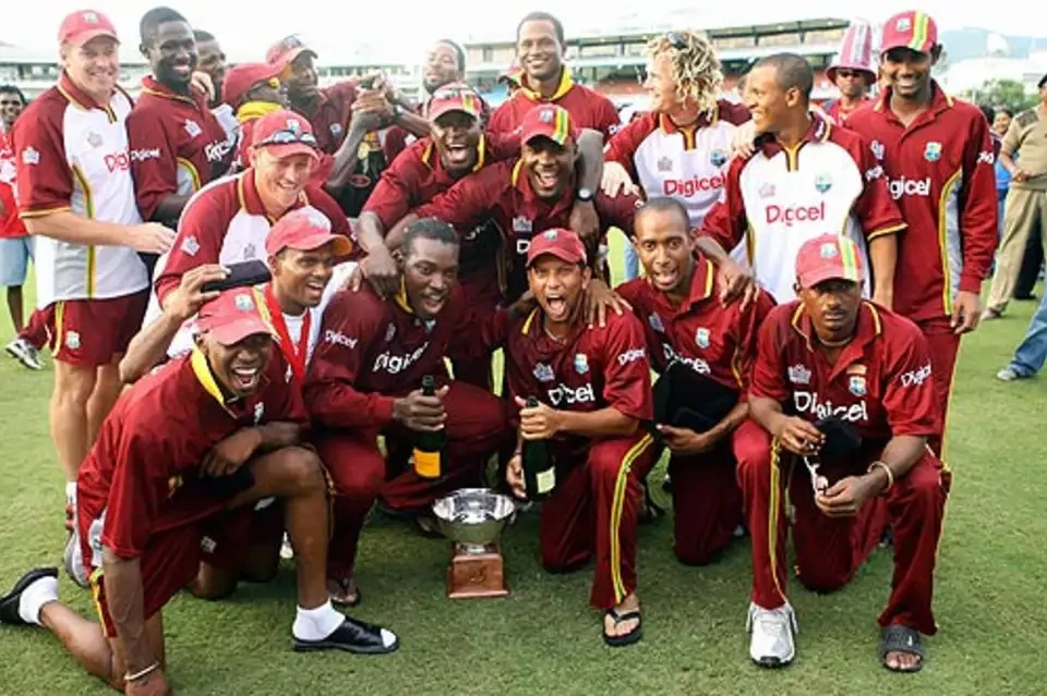 West Indies defeated India by 19 runs.