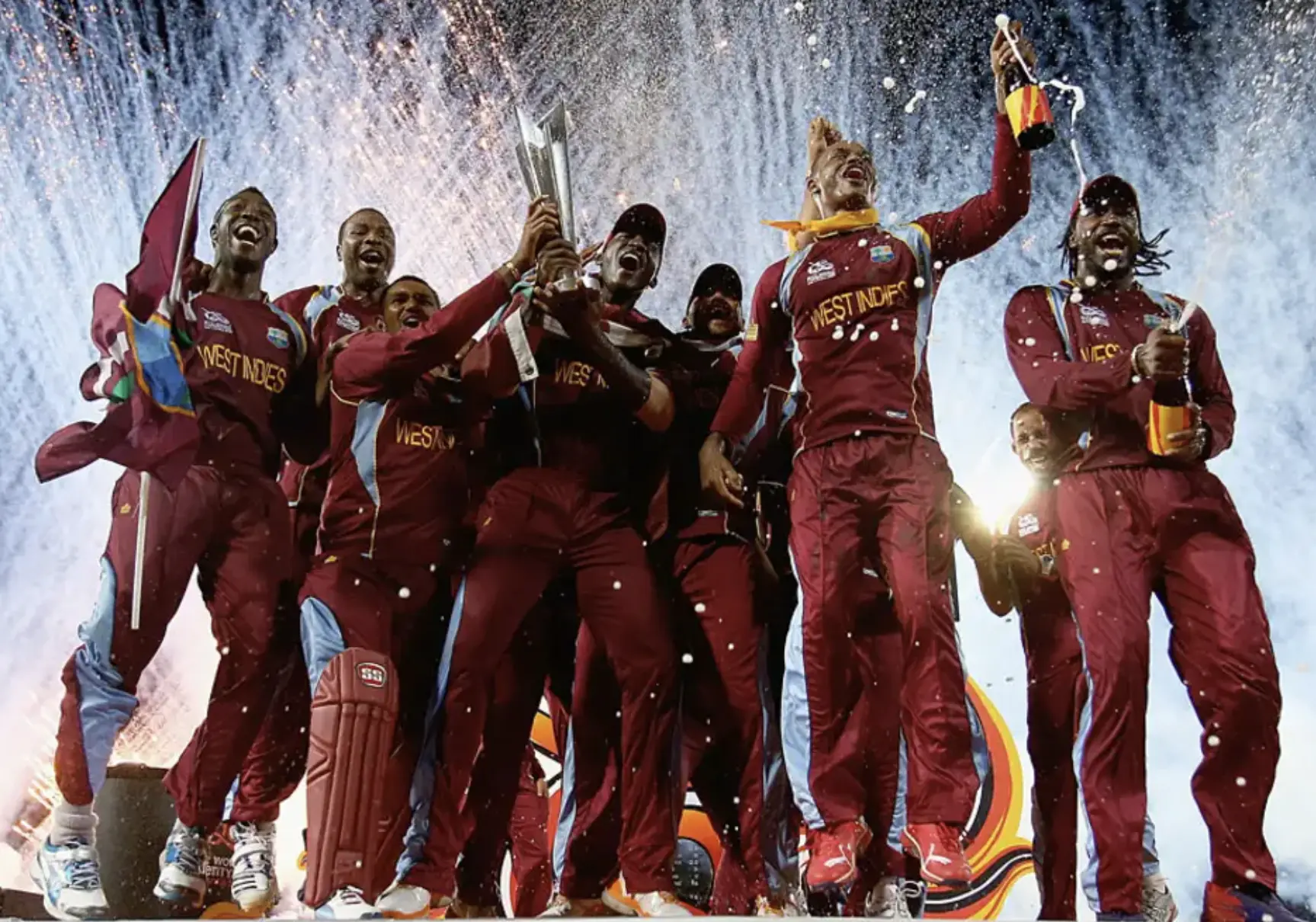 West Indies defeated Sri Lanka by 36 runs to win the T20 World Cup 2012.